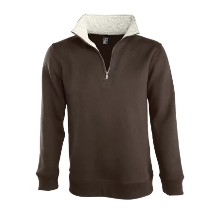 SWEAT-SHIRT HOMME COL CAMIONNEUR (1/4 ZIP)