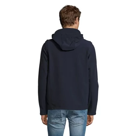 SOFTSHELL CAPUCHE ET MANCHES AMOVIBLES