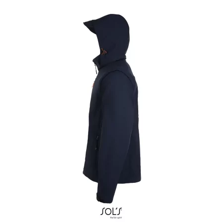SOFTSHELL CAPUCHE ET MANCHES AMOVIBLES