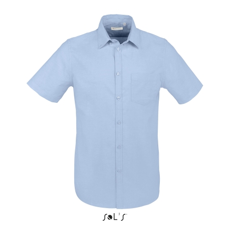 CHEMISE HOMME OXFORD MANCHES COURTES