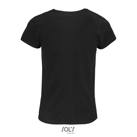TEE-SHIRT FEMME JERSEY COL ROND AJUSTÉ