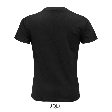 TEE-SHIRT ENFANT JERSEY COL ROND AJUSTÉ