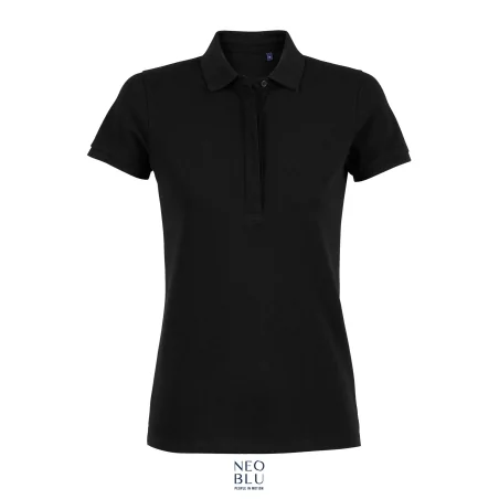 POLO PIQUÉ PATTE CACHÉE FEMME
