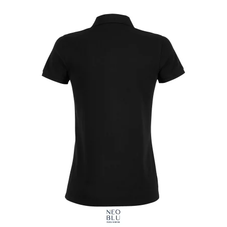 POLO PIQUÉ PATTE CACHÉE FEMME