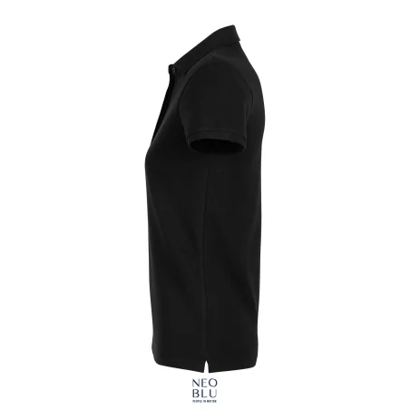 POLO PIQUÉ PATTE CACHÉE FEMME