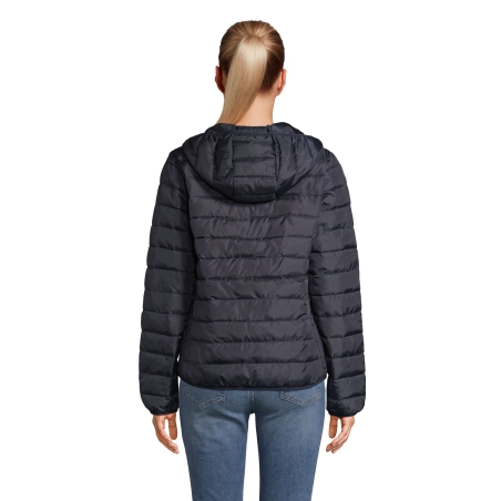 DOUDOUNE LIGHT À CAPUCHE FEMME
