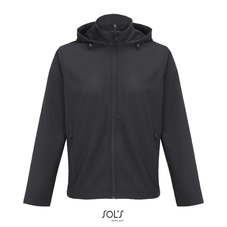 VESTE CAPUCHE SOFTSHELL HOMME