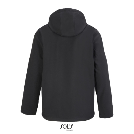 VESTE CAPUCHE SOFTSHELL HOMME