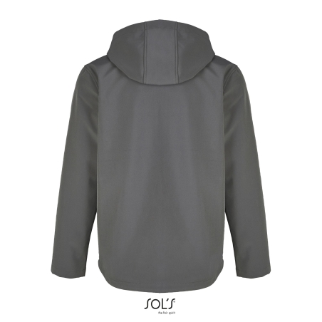 VESTE CAPUCHE SOFTSHELL HOMME