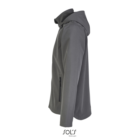 VESTE CAPUCHE SOFTSHELL HOMME