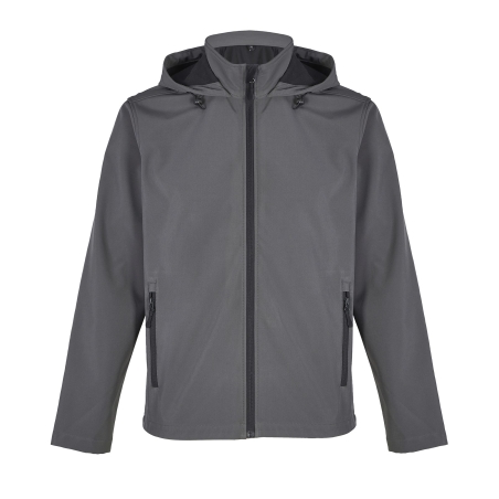 VESTE CAPUCHE SOFTSHELL HOMME