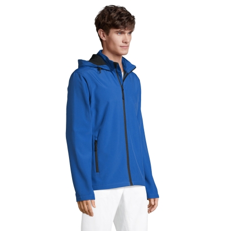 VESTE CAPUCHE SOFTSHELL HOMME