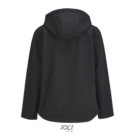 VESTE CAPUCHE SOFTSHELL FEMME