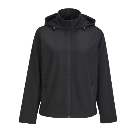 VESTE CAPUCHE SOFTSHELL FEMME