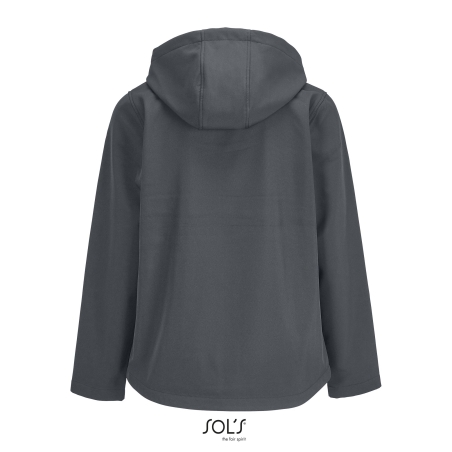 VESTE CAPUCHE SOFTSHELL FEMME