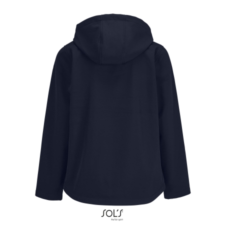 VESTE CAPUCHE SOFTSHELL FEMME