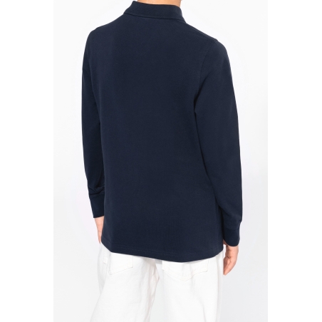 Polo manches longues enfant