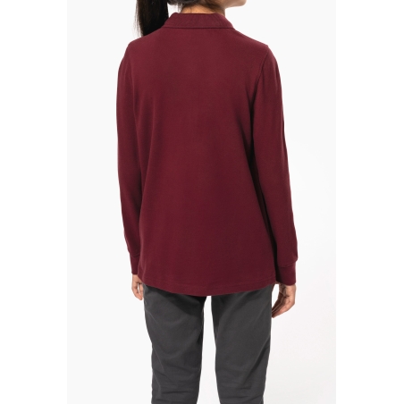 Polo manches longues enfant