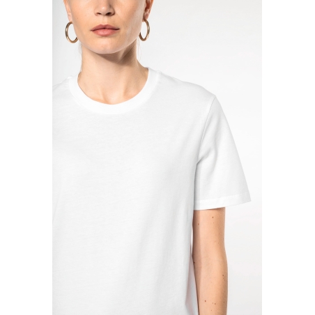 T-shirt col rond manches courtes unisexe