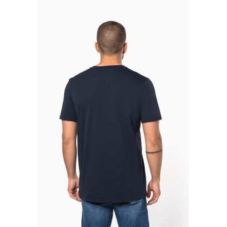 T-shirt col rond manches courtes unisexe