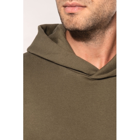 Sweatshirt à capuche molleton oversize unisexe