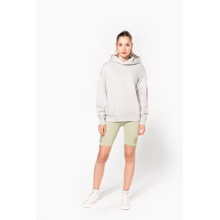 Sweatshirt à capuche molleton oversize unisexe