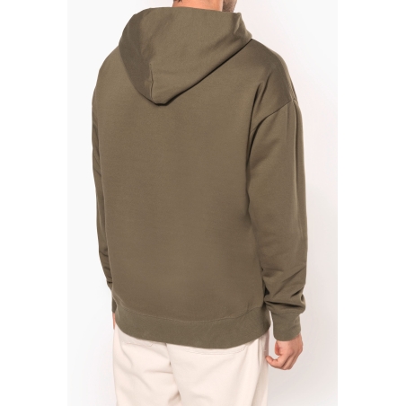 Sweatshirt à capuche molleton oversize unisexe