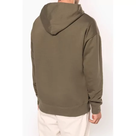 Sweatshirt à capuche molleton oversize unisexe