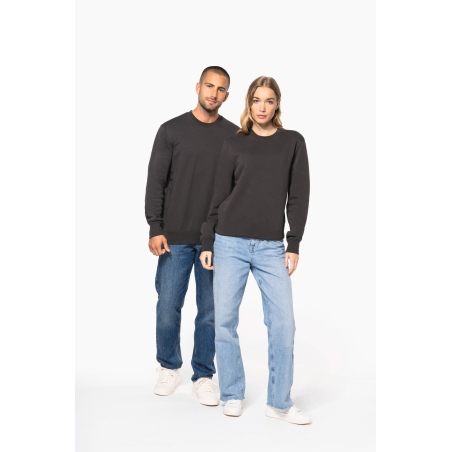 Sweat-shirt écoresponsable col rond unisexe