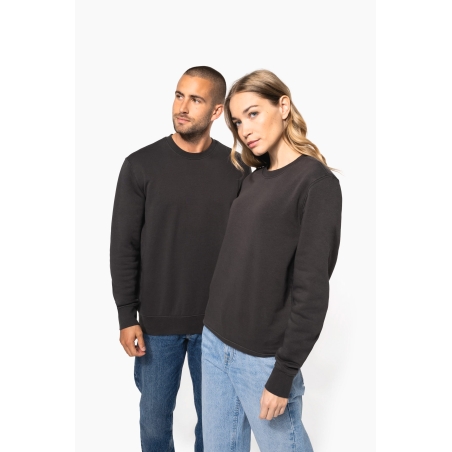Sweat-shirt écoresponsable col rond unisexe