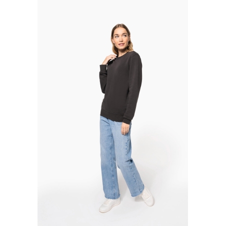 Sweat-shirt écoresponsable col rond unisexe