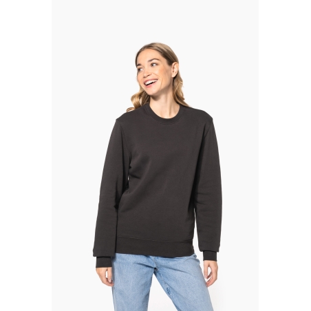 Sweat-shirt écoresponsable col rond unisexe