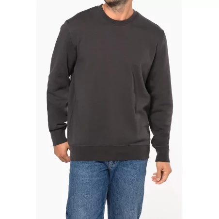 Sweat-shirt écoresponsable col rond unisexe