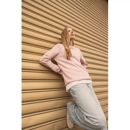 Sweat-shirt écoresponsable à col rond unisexe