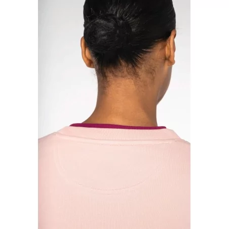 Sweat-shirt écoresponsable à col rond unisexe