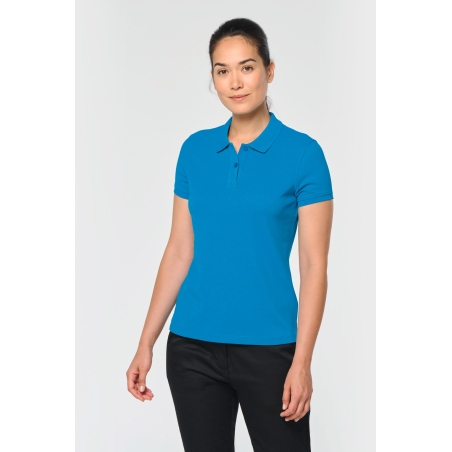 Polo manches courtes femme