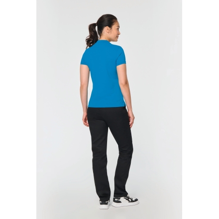 Polo manches courtes femme