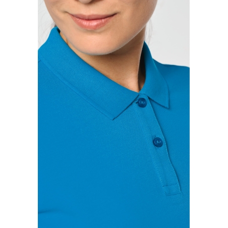 Polo manches courtes femme
