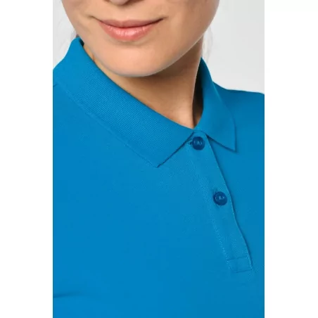 Polo manches courtes femme