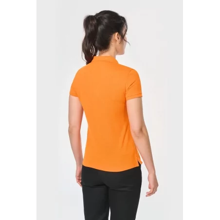 Polo manches courtes femme