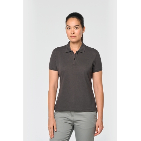 Polo manches courtes femme