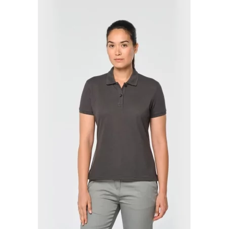Polo manches courtes femme