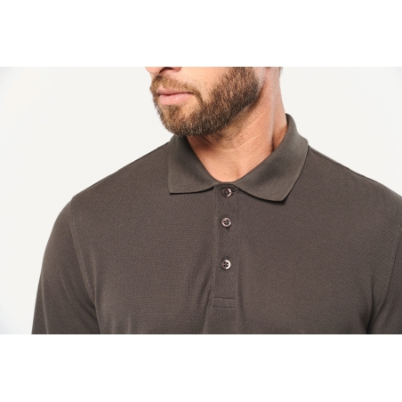 Polo manches longues homme
