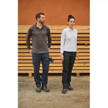 Polo manches longues homme