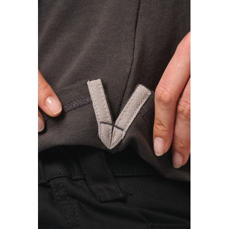 Polo manches longues femme