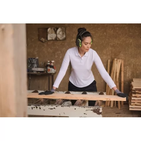 Polo manches longues femme