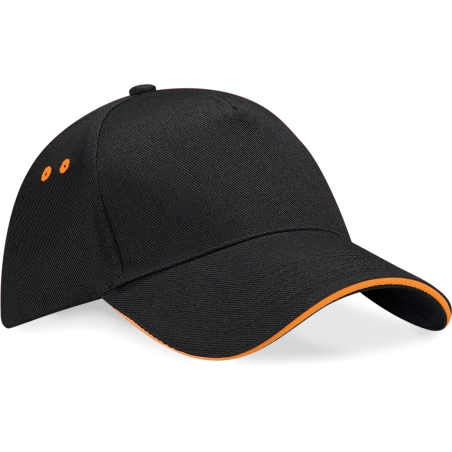 Casquette homme Ultimate à 5 panneaux sandwich contrasté