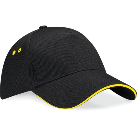 Casquette homme Ultimate à 5 panneaux sandwich contrasté