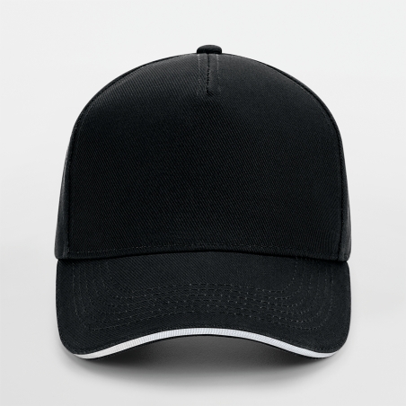 Casquette homme Ultimate à 5 panneaux sandwich contrasté