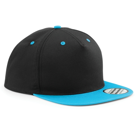 Casquette Snapback contrastée - 5 panneaux